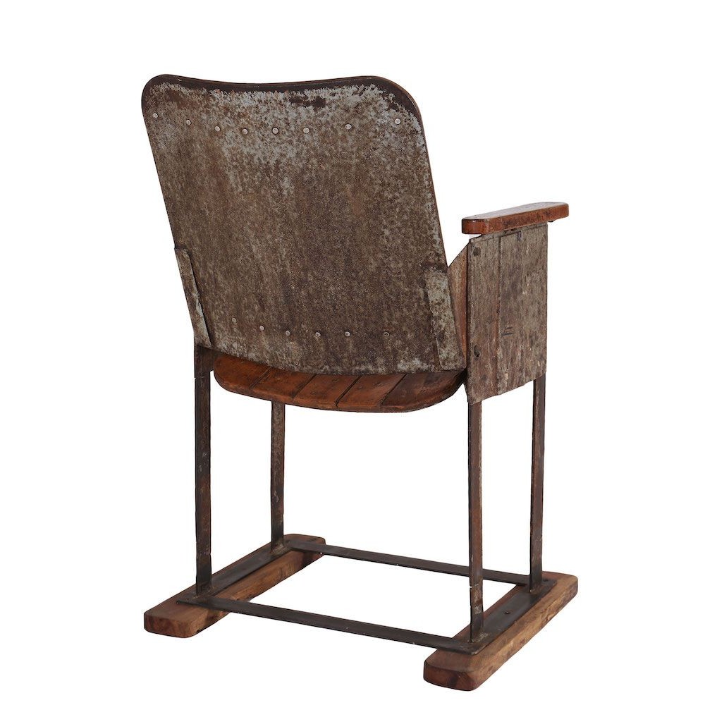 Theatre Seats Smithers Chairs £315.00 Oak Wood Iron product_features