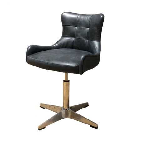Black Leather Bar Stools Kitchen & Dining Room Smithers of Stamford £625.00 Store UK, US, EU, AE,BE,CA,DK,FR,DE,IE,IT,MT,NL,N...