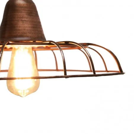 Copper Wire Light Pendant Smithers Lighting £86.00 All Rooms Iron product_features