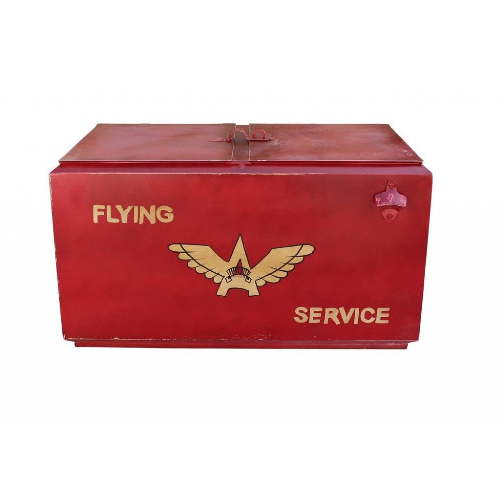 Flying Service Beer Storage Trunk Smithers Side Tables & Coffee Tables £527.00 Living Room Steel product_features