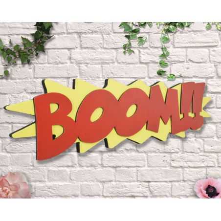 Boom Sign Wall Art  £56.00 Store UK, US, EU, AE,BE,CA,DK,FR,DE,IE,IT,MT,NL,NO,ES,SE