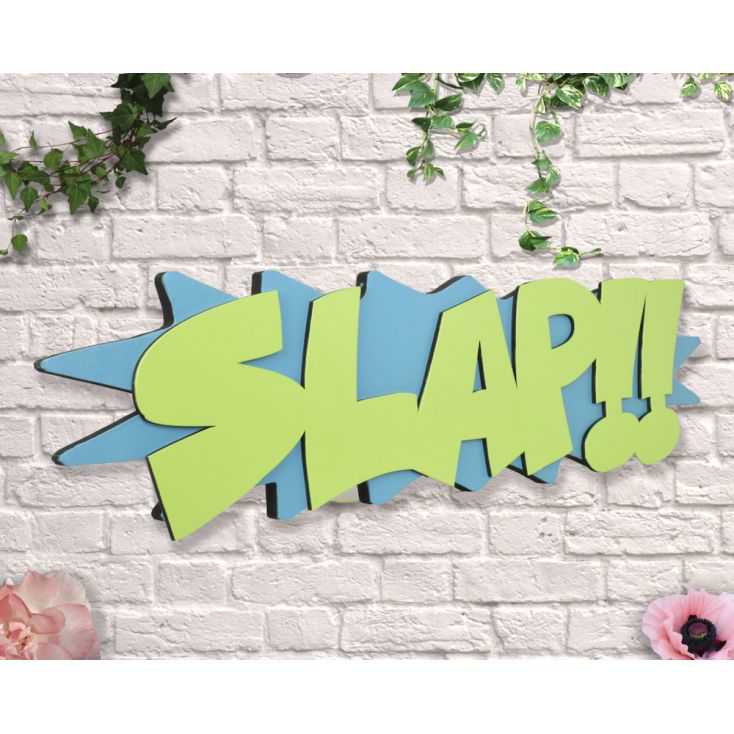 Slap Sign Wall Art  £56.00 Store UK, US, EU, AE,BE,CA,DK,FR,DE,IE,IT,MT,NL,NO,ES,SE