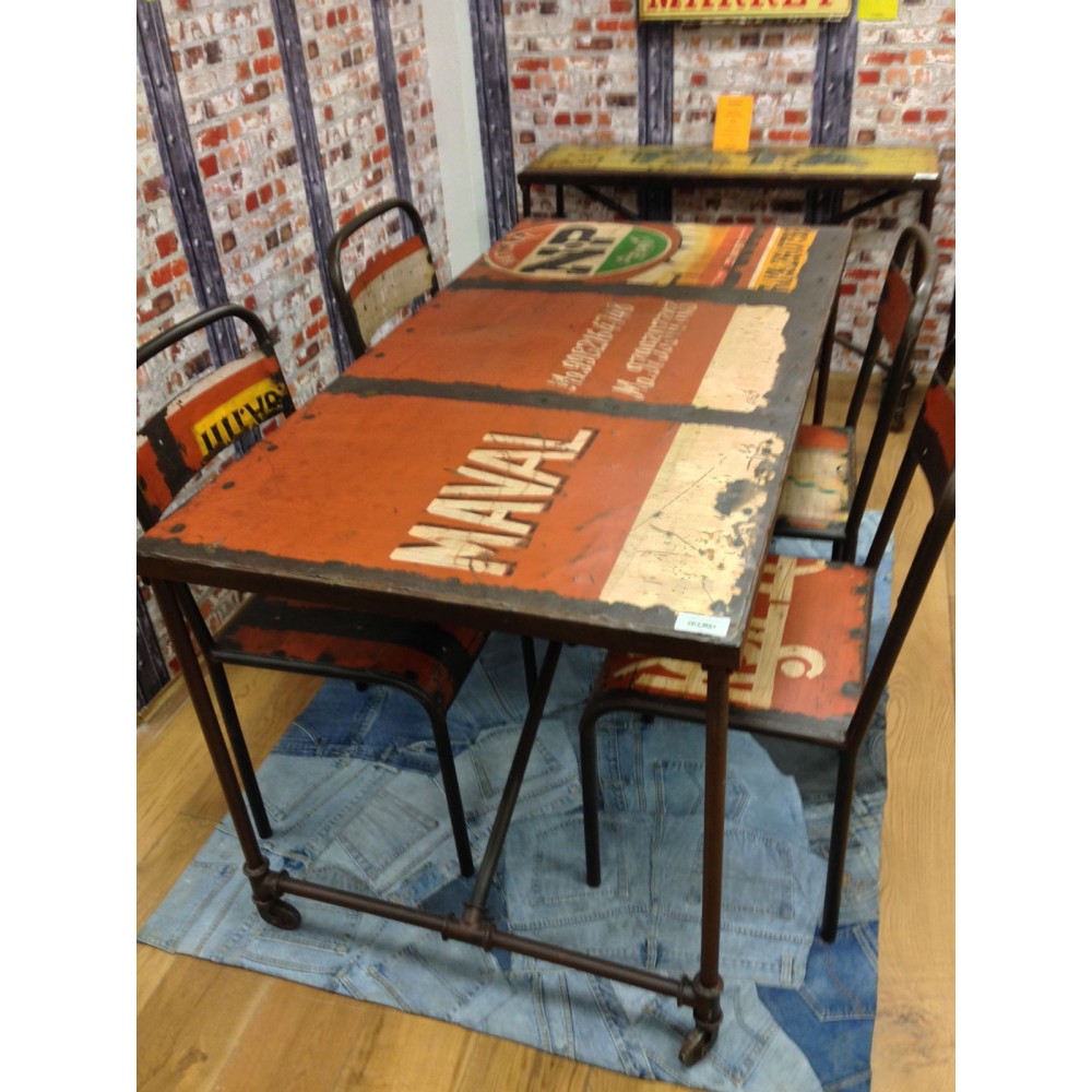 Drum Art Dining Table Smithers Archives £848.00 product_features