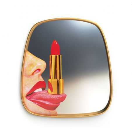 Seletti Lipstick Mirror Tongue Decorative Mirrors Seletti £359.00 Store UK, US, EU, AE,BE,CA,DK,FR,DE,IE,IT,MT,NL,NO,ES,SESel...