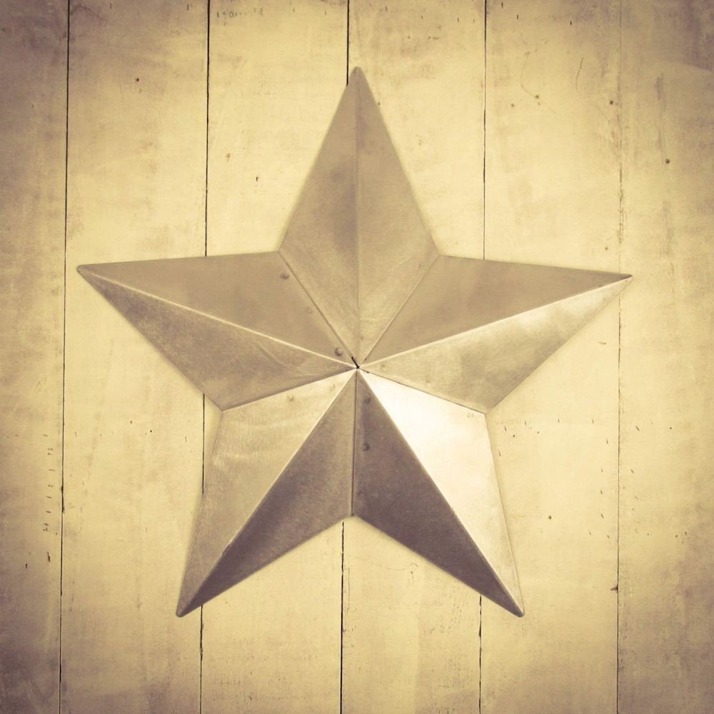 Red Amish Tin Star Smithers Signs £124.00      product_features