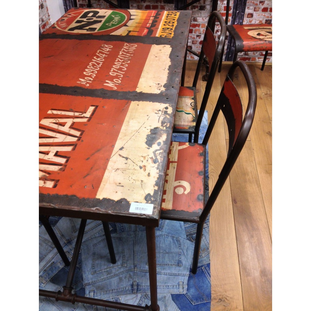 Drum Art Dining Table Smithers Archives £848.00 product_features