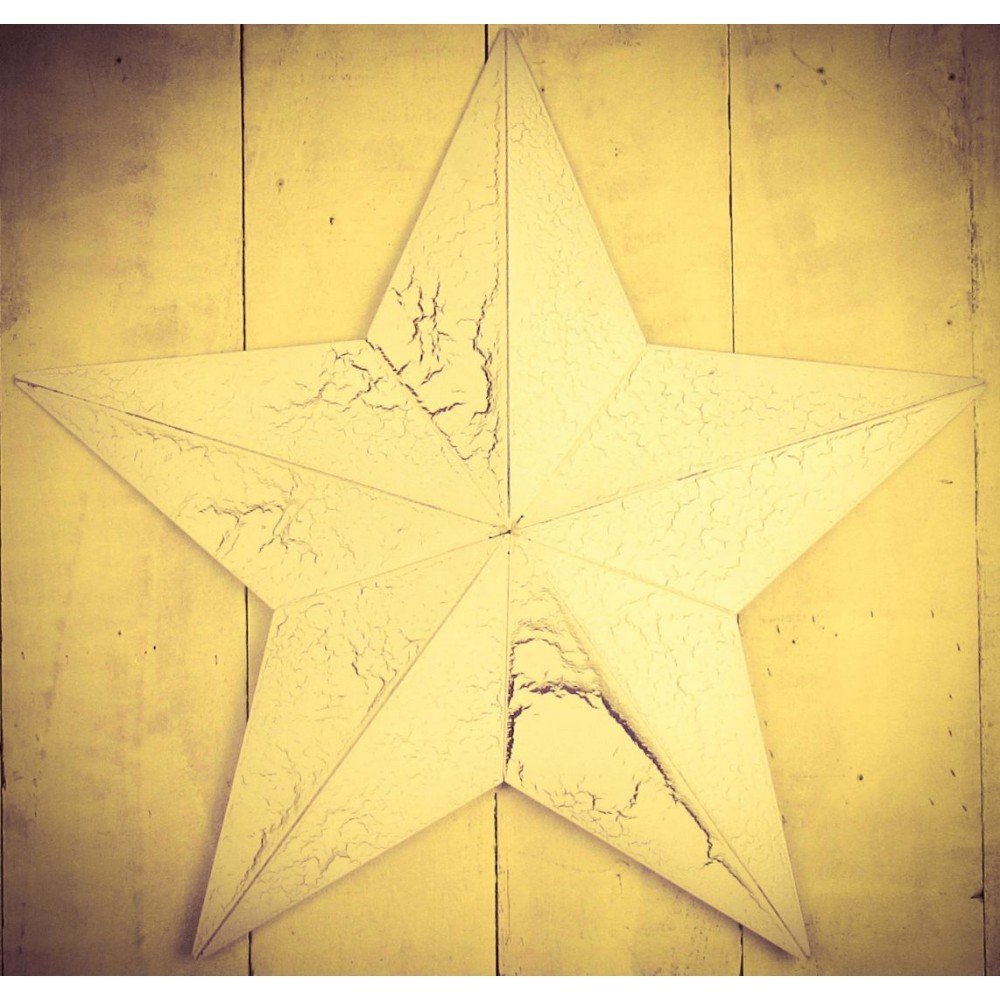 Red Amish Tin Star Smithers Signs £124.00      product_features