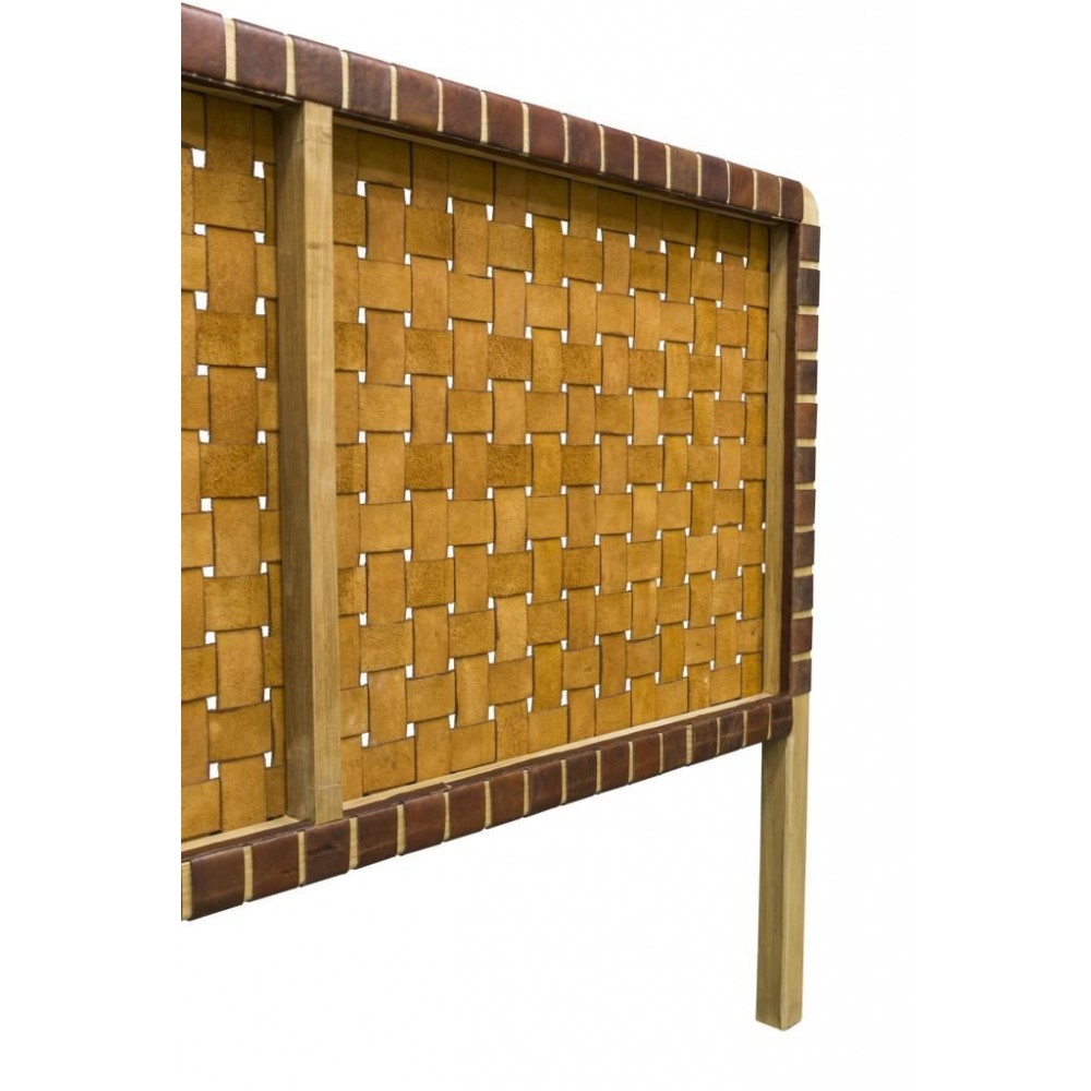 White Leather Headboard Archives £403.00