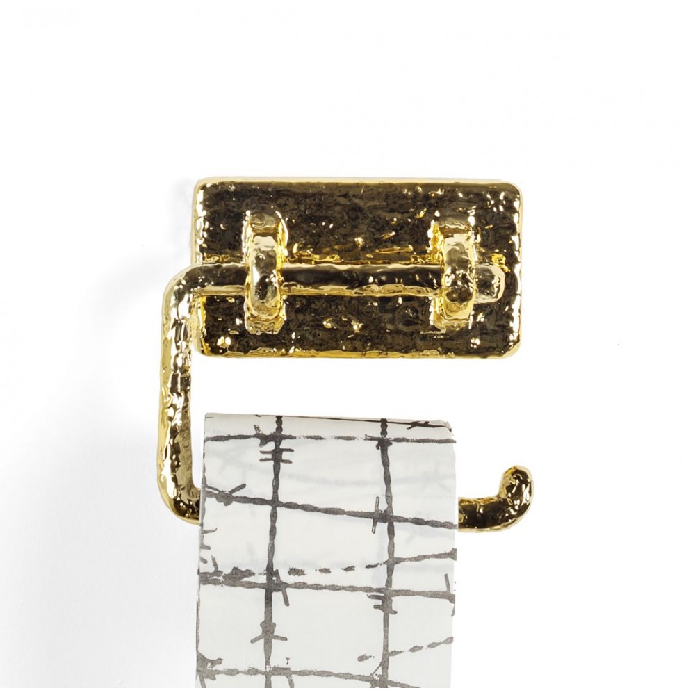 Gold Toilet Paper Holder  Archives £40.00      product_features