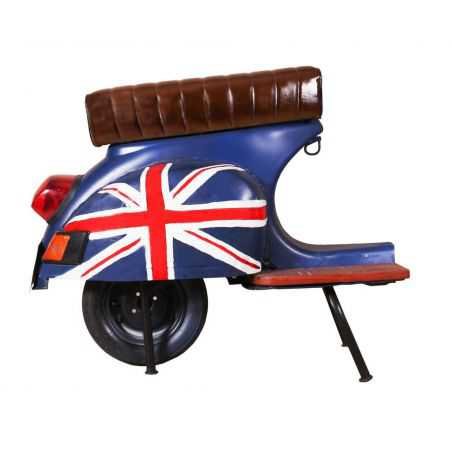 Vespa Scooter Bar Stool Upcycled Furniture Smithers of Stamford £1,224.00 Store UK, US, EU, AE,BE,CA,DK,FR,DE,IE,IT,MT,NL,NO,...