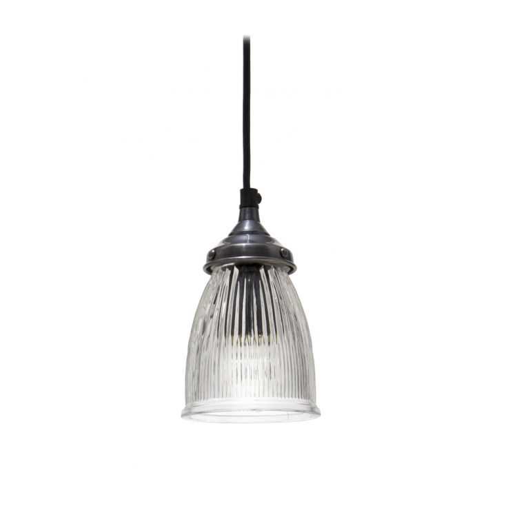 Dome Ridged Glass Pendant Light Smithers Archives Smithers of Stamford £60.00 Store UK, US, EU, AE,BE,CA,DK,FR,DE,IE,IT,MT,NL...