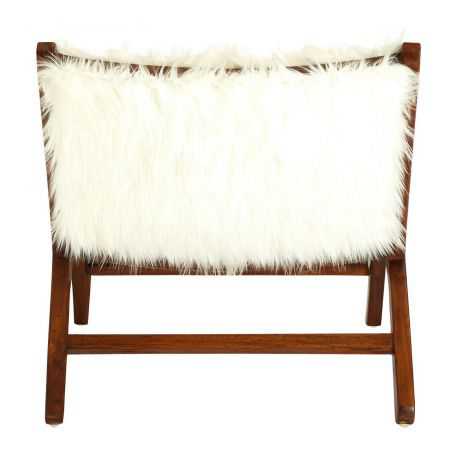 Scandinavian White Furry Chair Vintage Furniture Smithers of Stamford £550.00 Store UK, US, EU, AE,BE,CA,DK,FR,DE,IE,IT,MT,NL...