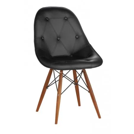 Devalle Button Chair Smithers Chairs £204.00 Kitchen Diner Beech Steel product_features