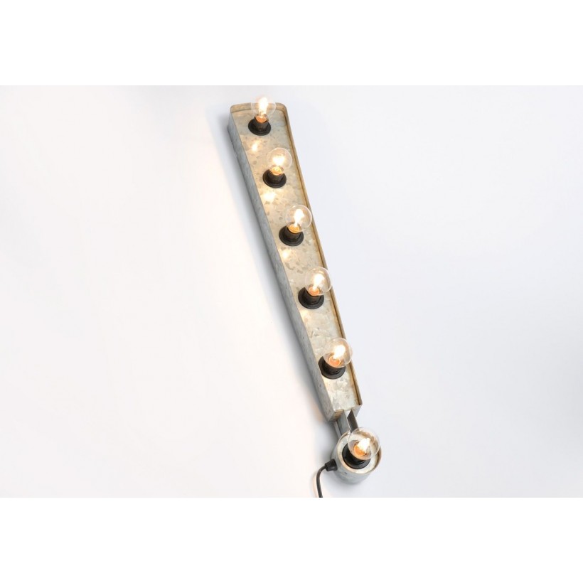 Light Bulb With Exclamation Mark Letter Wall Lamp • UK, US & Canada