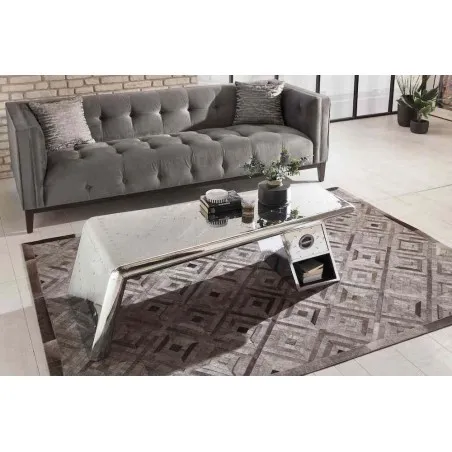 Airplane Wing Coffee Table Smithers Aviator £1,426.00 All Rooms Aluminium product_features