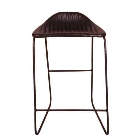 Black Leather Bar Stools Industrial Furniture Smithers of Stamford £256.25 Store UK, US, EU, AE,BE,CA,DK,FR,DE,IE,IT,MT,NL,NO...