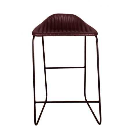 Brown Leather Bar Stools Industrial Furniture Smithers of Stamford £256.25 Store UK, US, EU, AE,BE,CA,DK,FR,DE,IE,IT,MT,NL,NO...