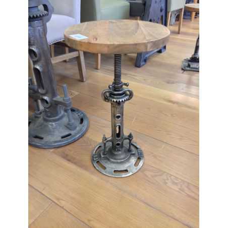 Mohawk Industrial Clunk Stool Home Smithers of Stamford £ 227.00 Store UK, US, EU, AE,BE,CA,DK,FR,DE,IE,IT,MT,NL,NO,ES,SE