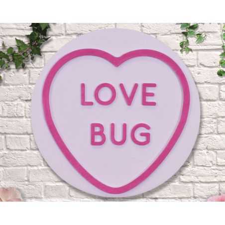 Love Heart Sweets Retro Signs Smithers of Stamford £26.00 Store UK, US, EU, AE,BE,CA,DK,FR,DE,IE,IT,MT,NL,NO,ES,SE
