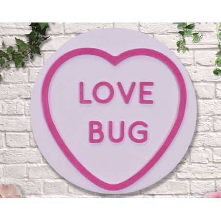 Love Heart Sweets Wall Art Smithers of Stamford £34.00 Store UK, US, EU, AE,BE,CA,DK,FR,DE,IE,IT,MT,NL,NO,ES,SE