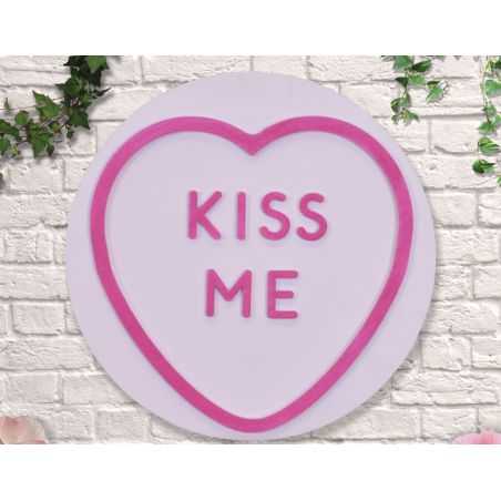Love Heart Sweets Wall Art Smithers of Stamford £34.00 Store UK, US, EU, AE,BE,CA,DK,FR,DE,IE,IT,MT,NL,NO,ES,SE