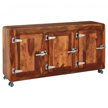 Fridge Wood Sideboard Smithers Cabinets & Sideboards £724.00 Dining Room Sheesham product_features