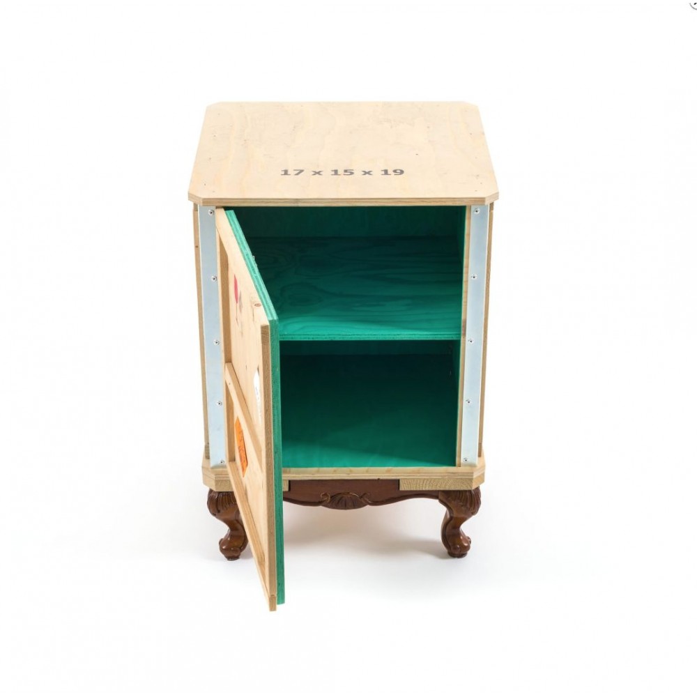 Crate Bedside Table Seletti £1,031.00 Bedroom ISPM15 product_features