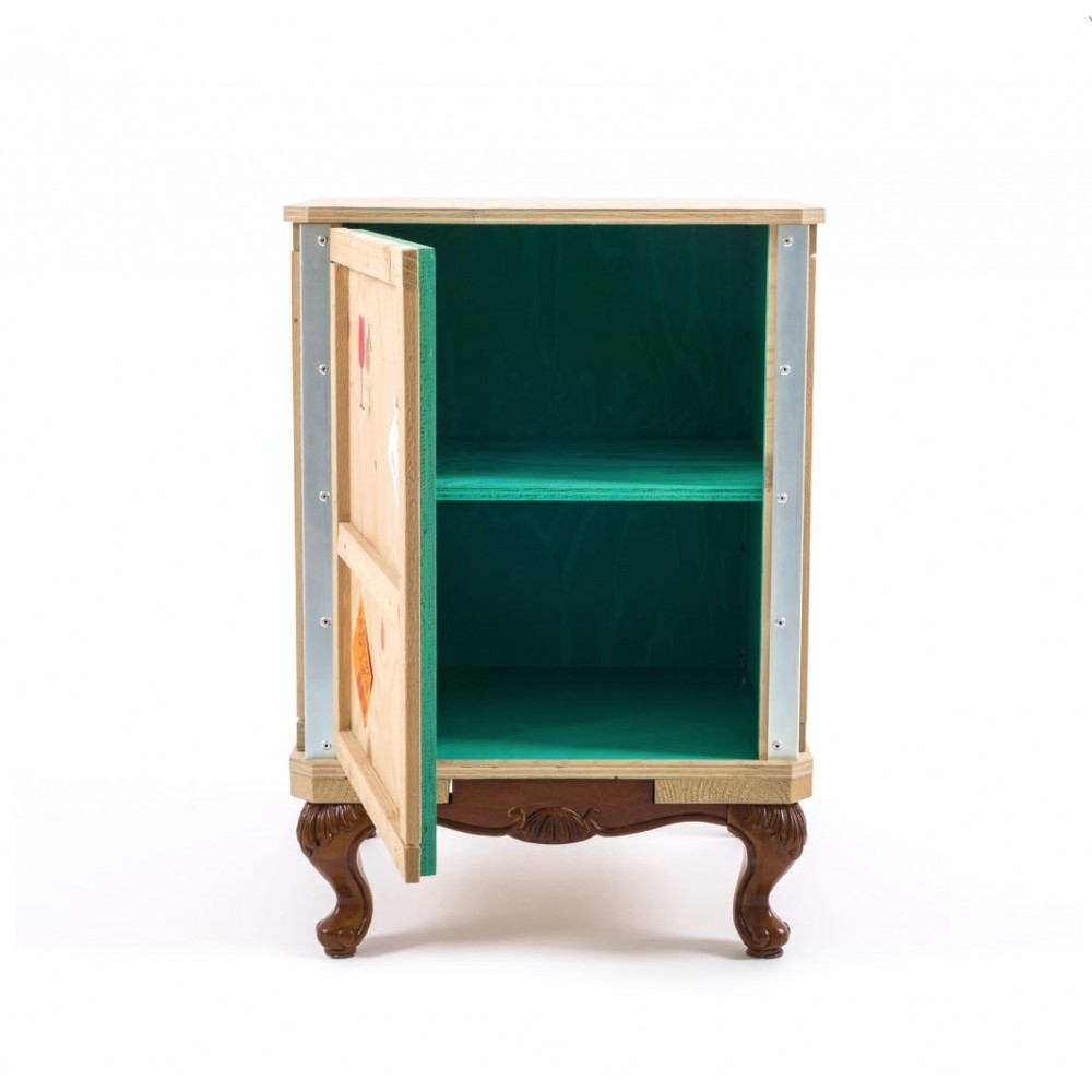 Crate Bedside Table Seletti £1,031.00 Bedroom ISPM15 product_features