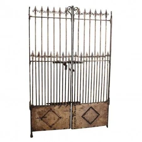 Georigian Cast Iron Entrance Gates Garden £1,833.00 Iron product_features
