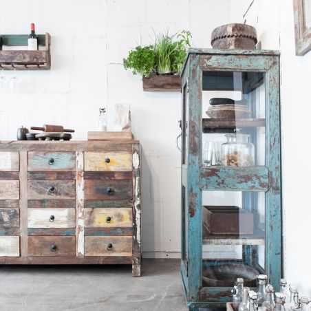 Reclaimed Wood 16 Drawer Commode Chest of Drawers Smithers of Stamford £1,601.00 Store UK, US, EU, AE,BE,CA,DK,FR,DE,IE,IT,MT...