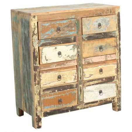 Reclaimed Wood 16 Drawer Commode Chest of Drawers Smithers of Stamford £1,601.00 Store UK, US, EU, AE,BE,CA,DK,FR,DE,IE,IT,MT...