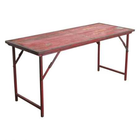 Folding Market Wood Dining Tables With Iron Legs Dining Tables Smithers of Stamford £481.00 Store UK, US, EU, AE,BE,CA,DK,FR,...