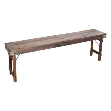 Folding Reclaimed Bench Dining Tables Smithers of Stamford £275.00 Store UK, US, EU, AE,BE,CA,DK,FR,DE,IE,IT,MT,NL,NO,ES,SE