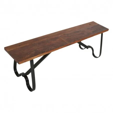 Southwood Natural Wood Bench Smithers Bench Seats £258.00 Dining Room Reclaimed Boat Wood product_features