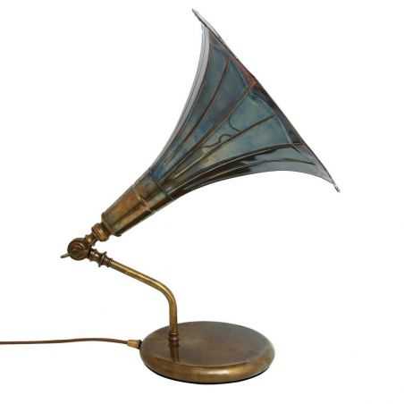 Gramophone Table Lamp Lighting Smithers of Stamford £418.75 Store UK, US, EU, AE,BE,CA,DK,FR,DE,IE,IT,MT,NL,NO,ES,SE