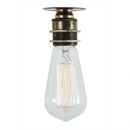 Industrial Flush Ceiling Light Lighting Smithers of Stamford £38.00 Store UK, US, EU, AE,BE,CA,DK,FR,DE,IE,IT,MT,NL,NO,ES,SE