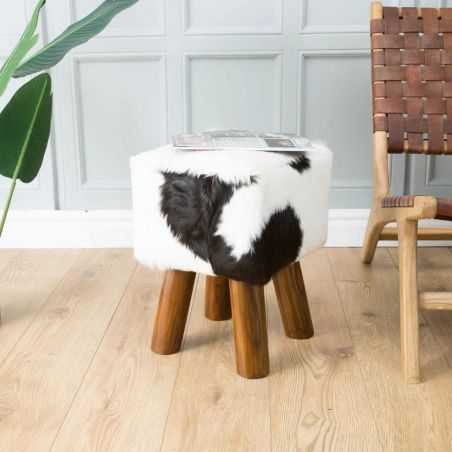 Goat Skin Fur Stool Footstools Smithers of Stamford £142.00 Store UK, US, EU, AE,BE,CA,DK,FR,DE,IE,IT,MT,NL,NO,ES,SEGoat Skin...