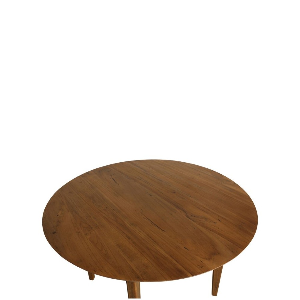 Visage Designer Dining Table Smithers Industrial Furniture £1,568.00 Dining Room Teak Wood Recycled Steel product_features