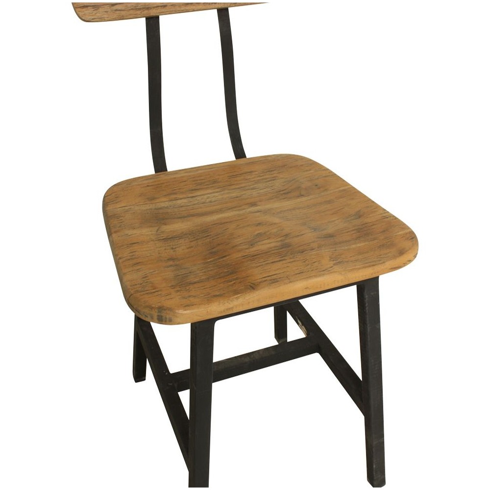 Hardware Store Dining Chairs Smithers Reclaimed Wood Furniture £316.00 Dining Room Reclaimed Wood Steel product_features