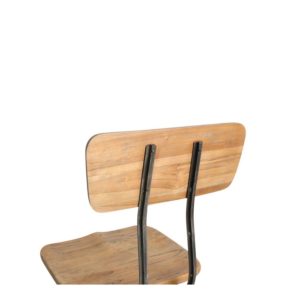 Hardware Store Dining Chairs Smithers Reclaimed Wood Furniture £316.00 Dining Room Reclaimed Wood Steel product_features