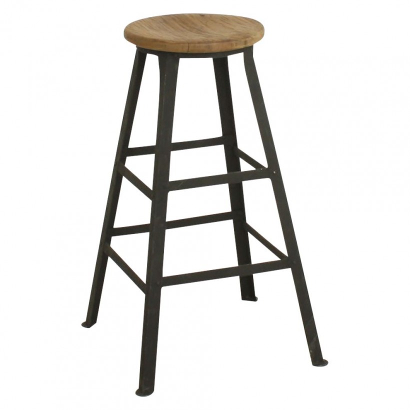 Wood And Metal Bar Stools • UK, US & Canada