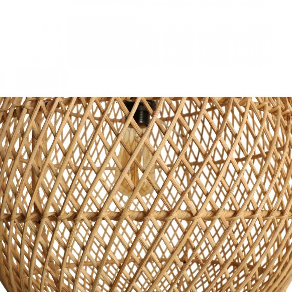 Large Pear Drop Rattan Pendant Light Lighting £275.00