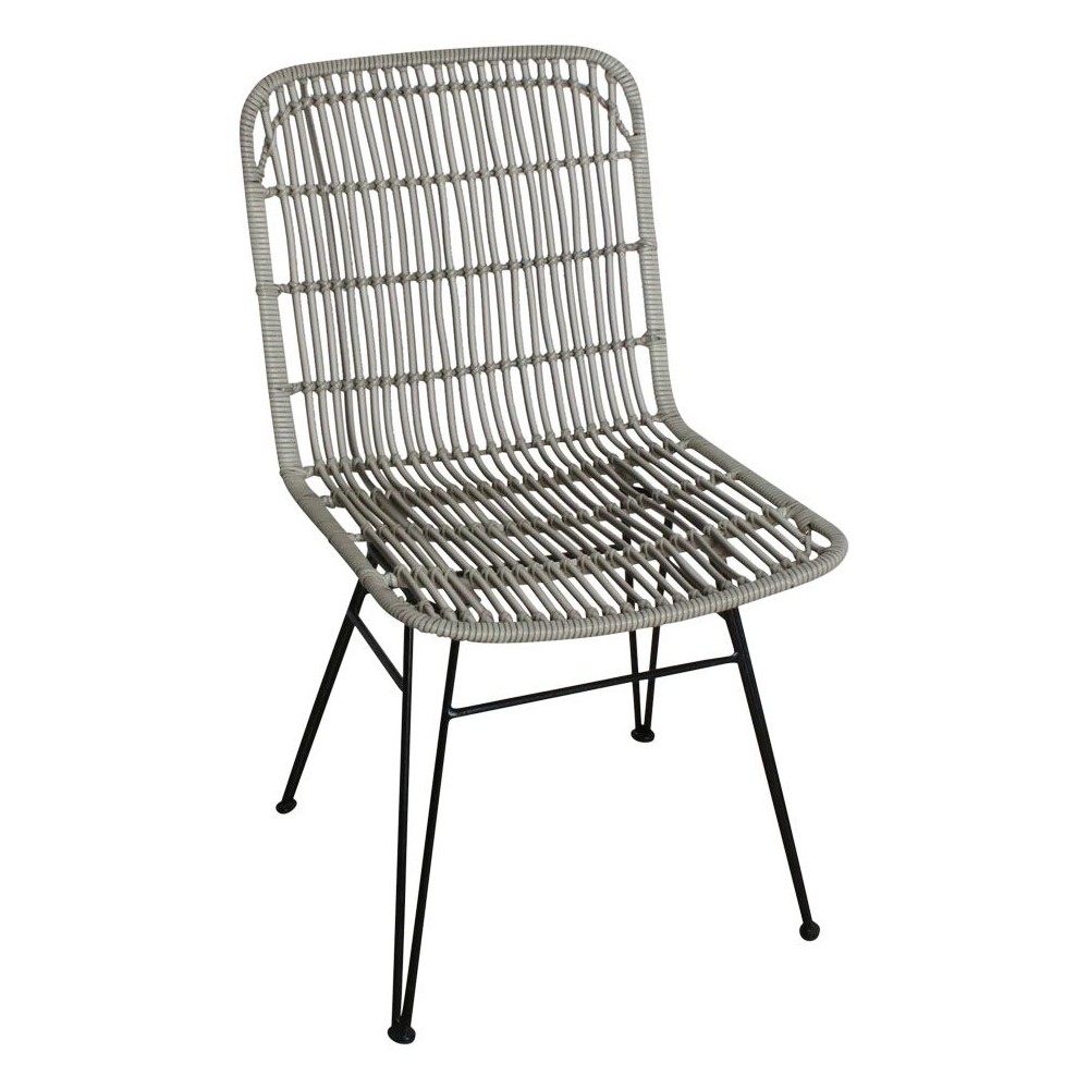 Outdoor Dining Rattan Chairs Smithers Retro Furniture £225.00 Iron product_features