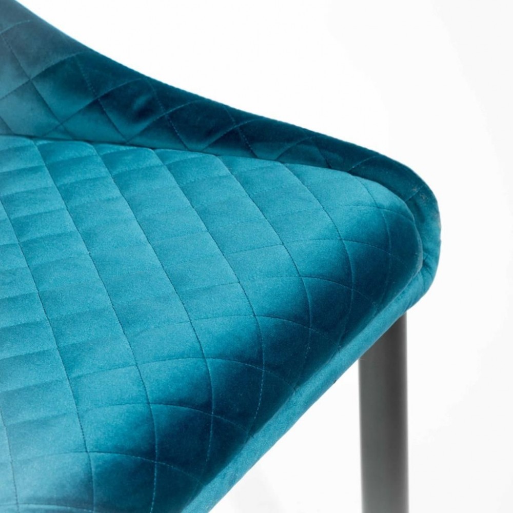 Velvet Upholstered Dining Chairs Retro Furniture £490.00 Steel product_features