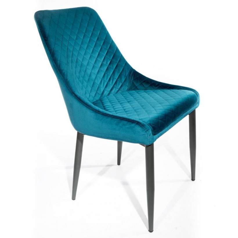 Velvet Upholstered Dining Chairs • online store Smithers of Stamford UK