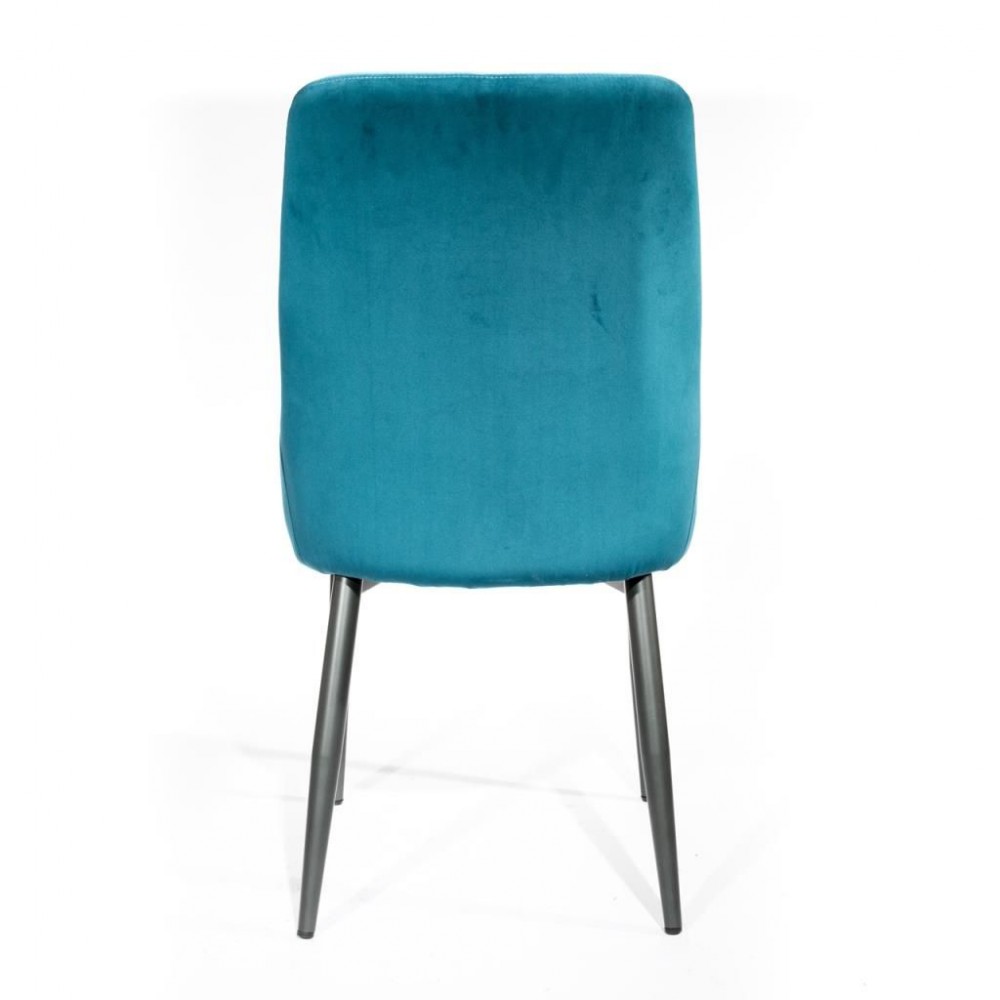 Velvet Upholstered Dining Chairs Retro Furniture £490.00 Steel product_features
