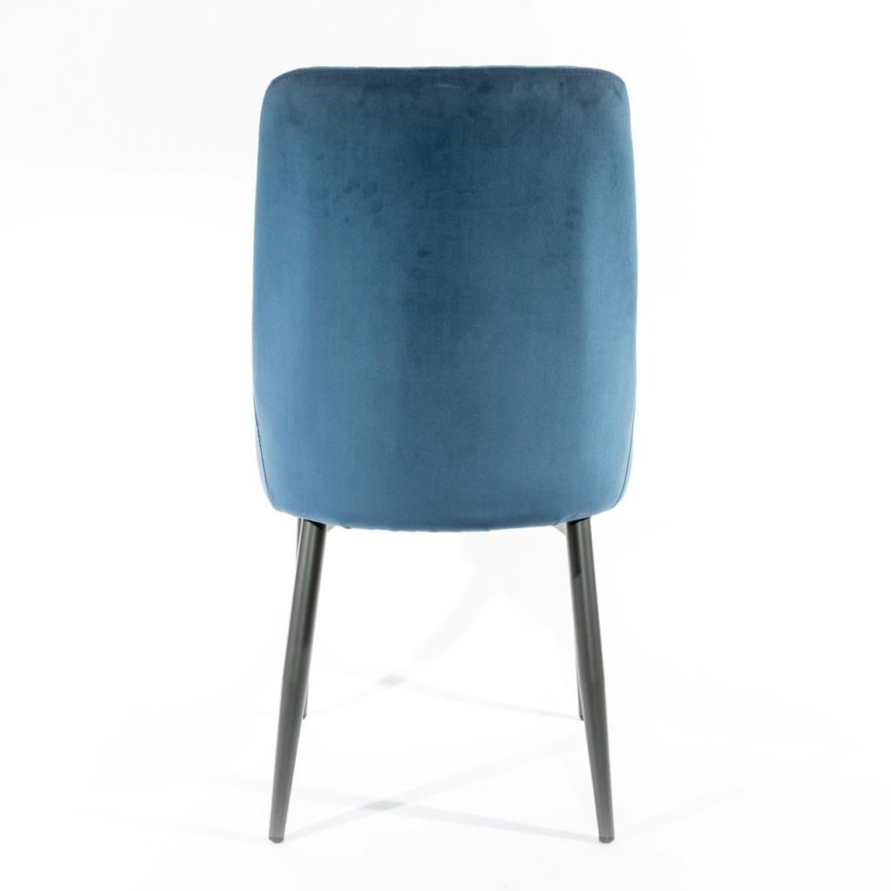 Velvet Upholstered Dining Chairs Retro Furniture £490.00 Steel product_features