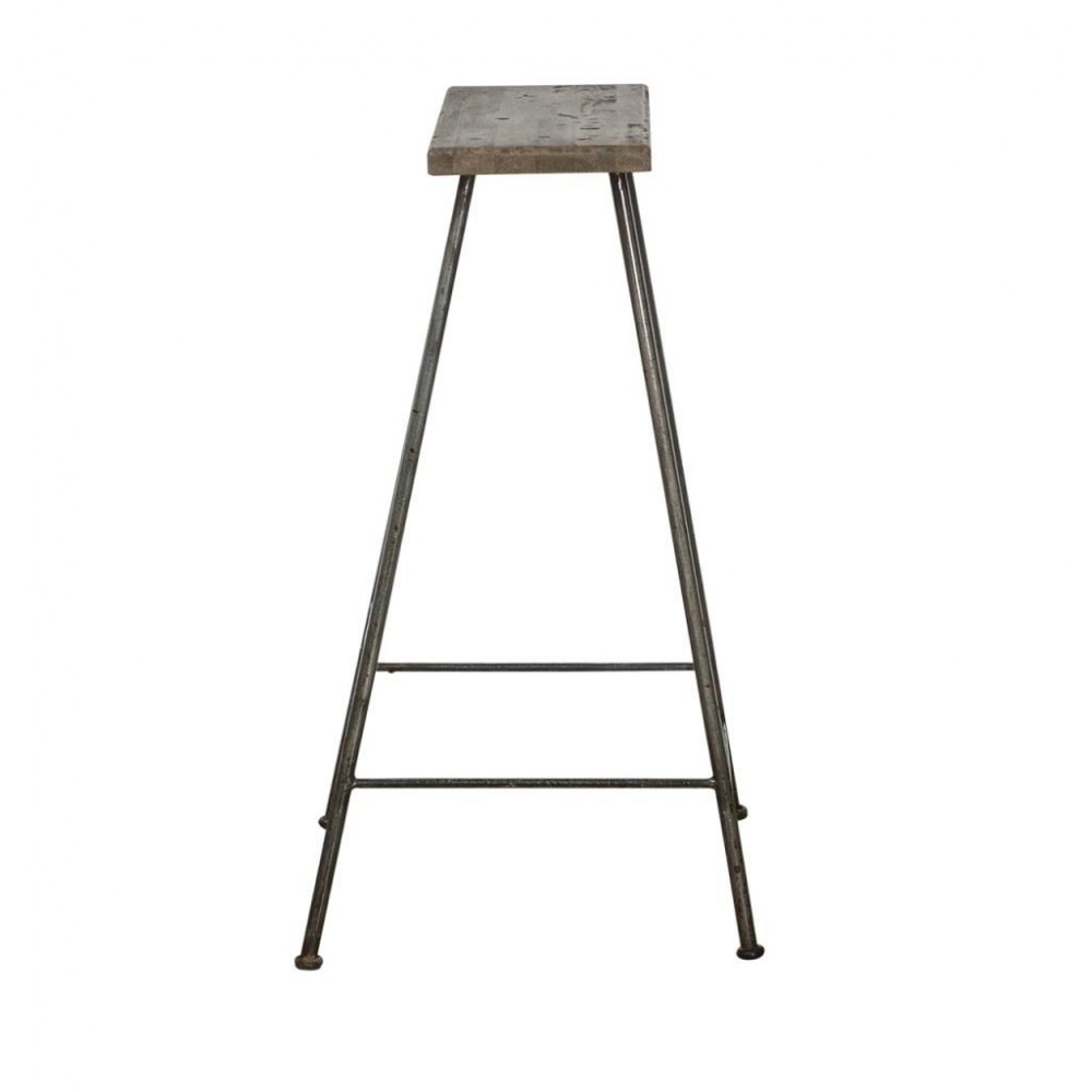 Amish Bar Stool Smithers Industrial Furniture £117.67 Kitchen Diner Reclaimed Wood Beams Reclaimed Steel product_features