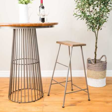 Amish Bar Stool Industrial Furniture Smithers of Stamford £129.00 Store UK, US, EU, AE,BE,CA,DK,FR,DE,IE,IT,MT,NL,NO,ES,SE