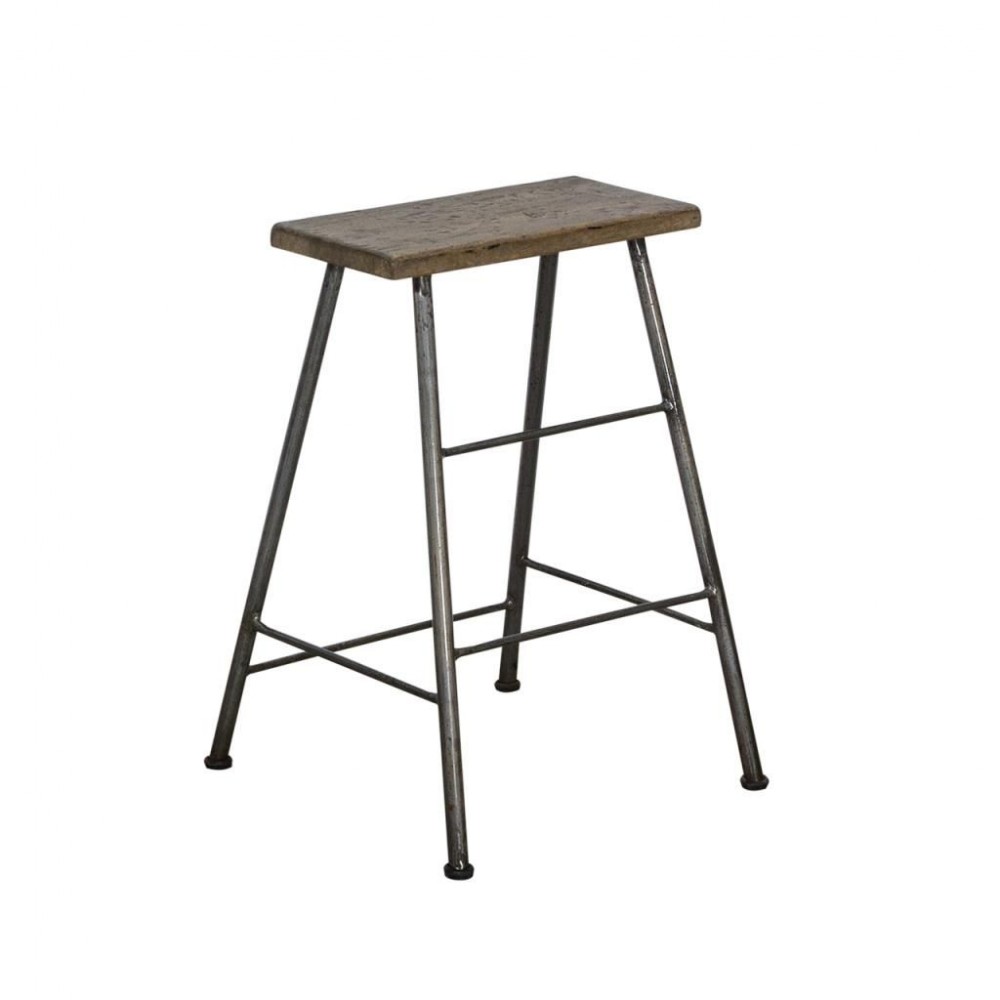 Amish Bar Stool Smithers Industrial Furniture £117.67 Kitchen Diner Reclaimed Wood Beams Reclaimed Steel product_features